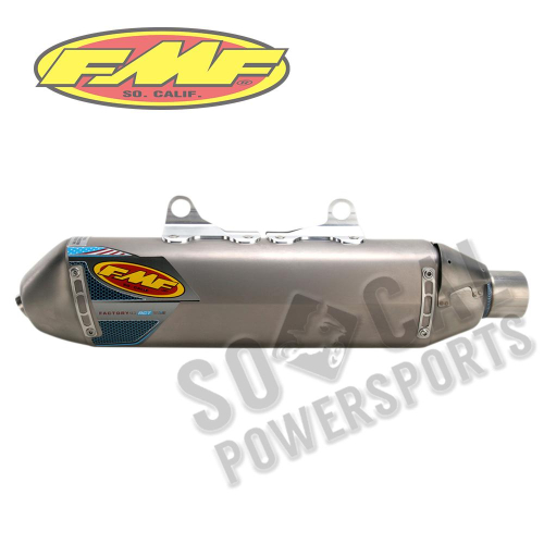 FMF Racing - FMF Racing Factory 4.1 RCT Slip-On - Titanium Muffler - Titanium Midpipe - Titanium Endcap - 045474