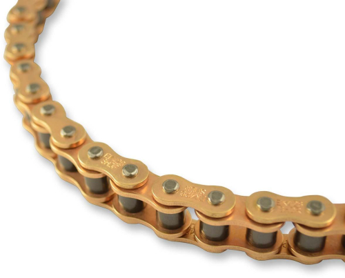 EK Chain - EK Chain 428 SHDR Motocross Series Chain - 132 Links - Gold - 428SHDR-132G