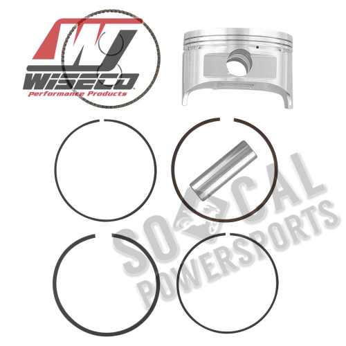 Wiseco - Wiseco Piston Kit - Standard Bore 85.95mm, 8.2:1 Compression - 4669M08600