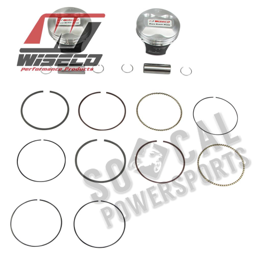 Wiseco - Wiseco Top End Kit - Standard Bore 95.00mm, 10.5:1 Compression - CK177