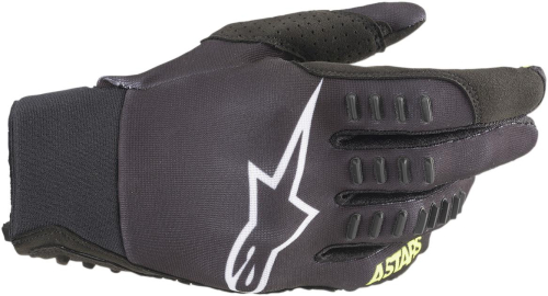 Alpinestars - Alpinestars SMX-E Gloves - 3564020-155-XL - Black/Fluo Yellow - X-Large