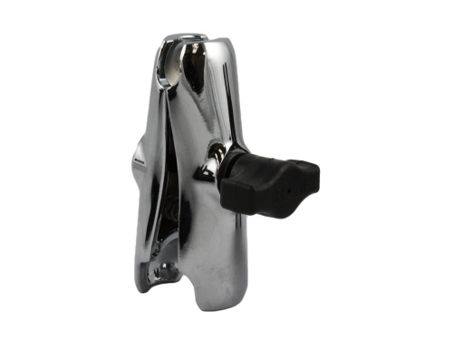 RAM Mounts - RAM Mounts RAM Chrome Double Socket Arm for 1in. Ball Bases - RAM-B-201-CHU