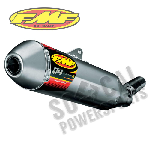 FMF Racing - FMF Racing PowerCore 4 Hexagonal Slip-On - 041487