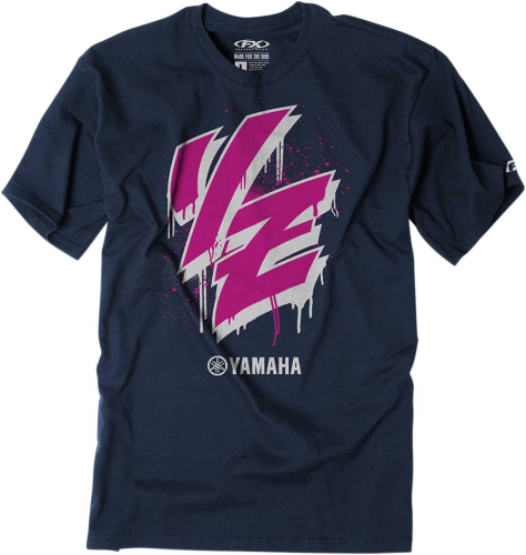 Factory Effex - Factory Effex Yamaha Dreep Youth T-Shirt - 23-83202 - Navy - Medium