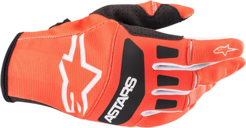 Alpinestars - Alpinestars Techstar Gloves - 3561022-41-L - Orange/Black - Large