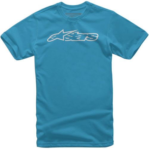 Alpinestars - Alpinestars Blaze T-Shirt - 1032-72032-7611-L - Turquoise/Gray - Large