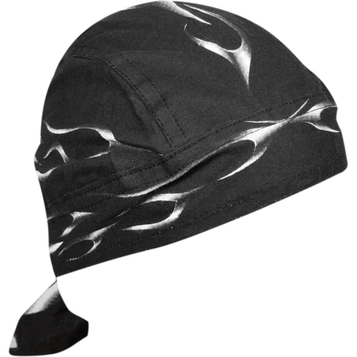 Zan Headgear - Zan Headgear Flydanna Headwrap - Z353 - Tank Flame Black - OSFM