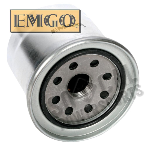 Emgo - Emgo Oil Filter - Chrome - 10-82200