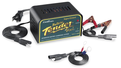 Battery Tender - Battery Tender High Efficiency Battery Tender Plus - 12V (1.25 amp) - 022-0185G-DL-WH