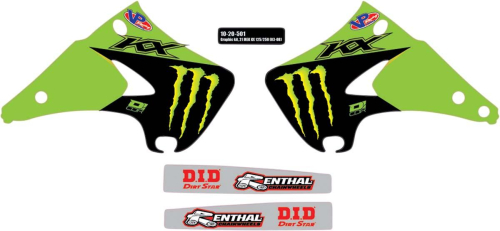 DCOR - DCOR 2021 Monster Energy Graphics Kit - 10-20-501