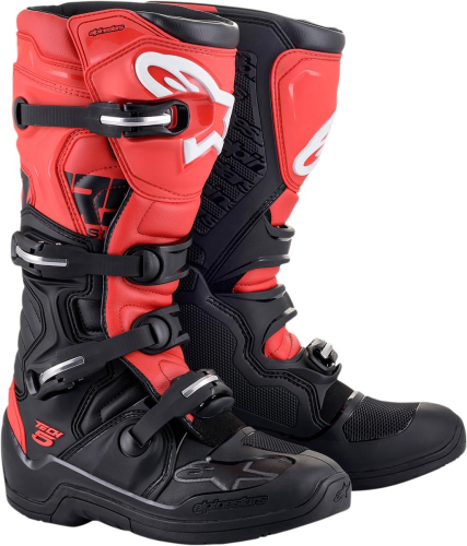 Alpinestars - Alpinestars Tech 5 Boots - 2015015-13-9 - Black/Red - 9