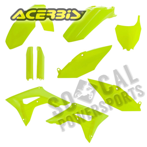 Acerbis - Acerbis Full Plastic Kit - Flo - 2630704310