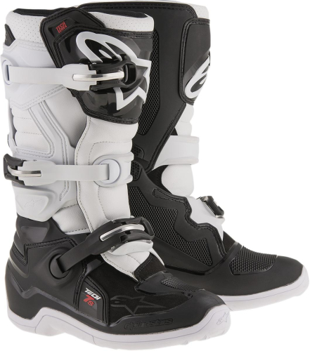 Alpinestars - Alpinestars Tech 7S Youth Boots - 2015017-12-4 - Black/White - 4