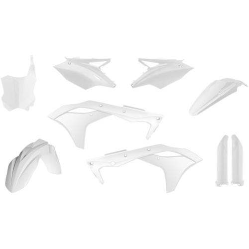 Acerbis - Acerbis Full Plastic Kit - White - 2630630002