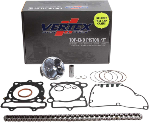 Vertex - Vertex Cast Replica Top End Piston Kit - Standard Bore 101.97mm, 9.2:1 Compression - VTKTC23623C