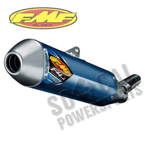 FMF Racing - FMF Racing Factory 4.1 RCT Slip-On - Blue Anodized Titanium Muffler - 041508