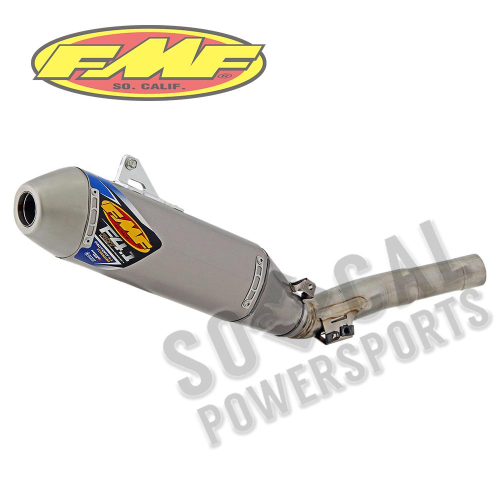 FMF Racing - FMF Racing Factory 4.1 RCT Slip-On - Titanium Muffler - Titanium Midpipe - Titanium Endcap - 044407