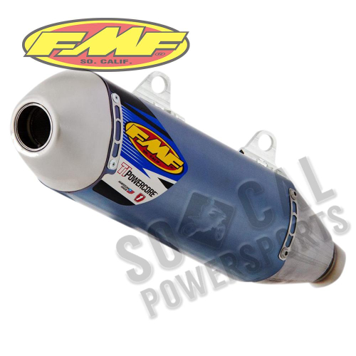 FMF Racing - FMF Racing PowerCore 4 Hexagonal Slip-On - 044395