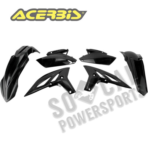 Acerbis - Acerbis Plastic Kit - Black - 2171890001