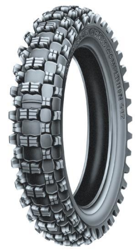 Michelin - Michelin S12 XC Rear Tire - 120/80-19 - 11503