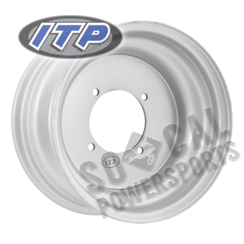 ITP - ITP Steel Wheel - 8x8.5 - 3.5+5 Offset - 4/110-130 - Silver - 0825801700