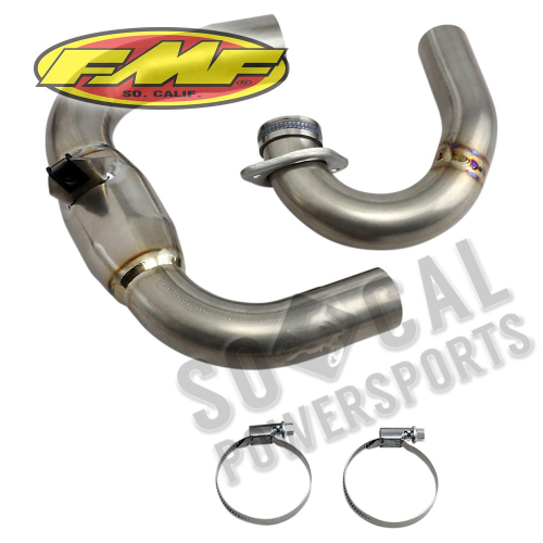 FMF Racing - FMF Racing MegaBomb Header - Titanium - 044450