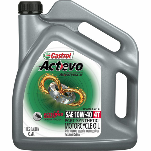 Castrol - Castrol Actevo X-Tra 4T Synthetic Blend - 10W40 - 1gal. - 03130