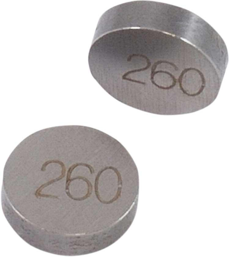 K&L Supply - K&L Supply 9.50mm Valve Shim Refill (5 pack) - 2.60mm - 13-6782