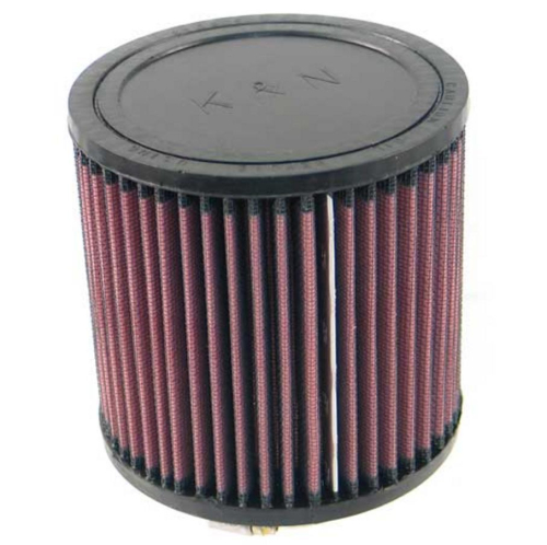 K&N Engineering - K&N Engineering Universal Round Straight Air Filter - Rubber End Cap - RU-2430