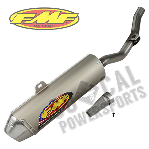 FMF Racing - FMF Racing PowerCore 4 Spark Arrestor Slip-On - 044312