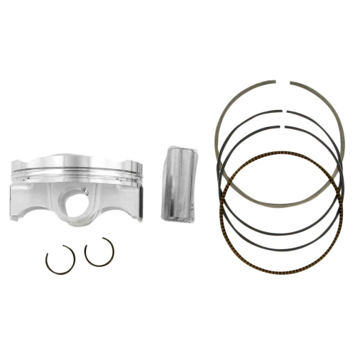 Wiseco - Wiseco Piston Kit - 2.00mm Oversize to 69.96mm, 12.4:1 Compression - 4924M06800