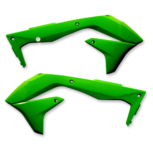 Acerbis - Acerbis Radiator Shrouds - Green - 2449690006