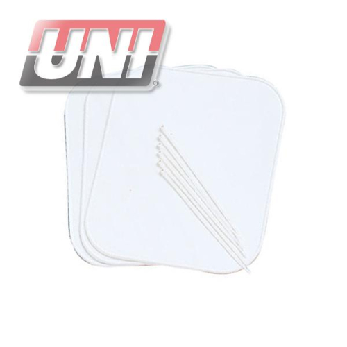 Uni - Uni Filter Unbreakable Number Plates - 12in. X 10in. - NP-300 WC