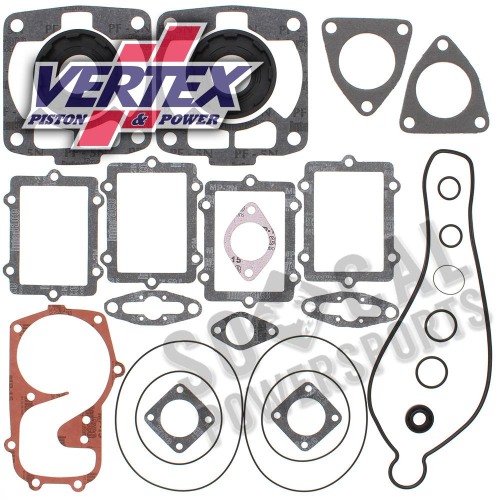 Vertex - Vertex Gasket Set with Oil Seal - 711264