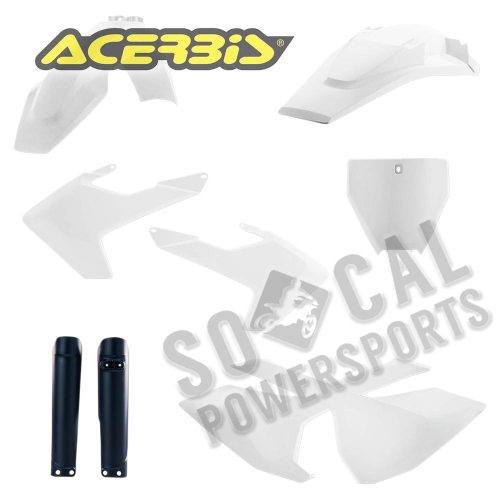 Acerbis - Acerbis Full Plastic Kit - Original 17 - 2462605569