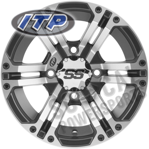 ITP - ITP SS212 Wheel - 14x6 - 4+2 Offset - 4/115 - Machined - 1428379404B