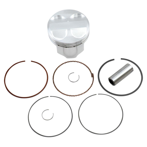 Wiseco - Wiseco Piston Kit - 1.00mm Oversize to 90.95mm, 12:1 Compression - 4163M09000