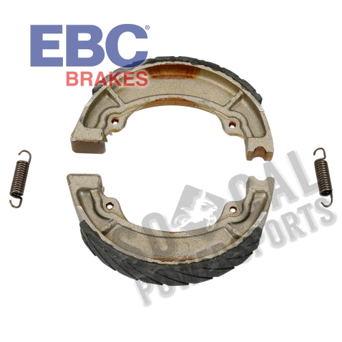 EBC - EBC Grooved Brake Shoes - 618G