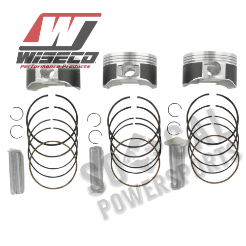 Wiseco - Wiseco Top End Kit (1049cc) - 3.00mm Oversize to 82.00mm, 9.5:1 Compression - SK1368