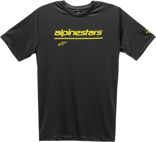 Alpinestars - Alpinestars Tech Line Up Performance T-Shirt - 12117380010XL - Black - X-Large