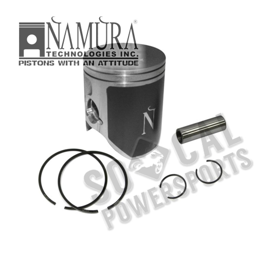 Namura Technologies - Namura Technologies Piston Kit - 0.50mm Oversized to 66.85mm, 10.9:1 Compression - NX-40025-2