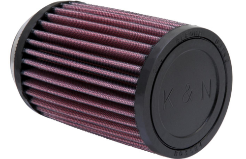 K&N Engineering - K&N Engineering Universal Round Straight Air Filter - Rubber End Cap - RU-0810