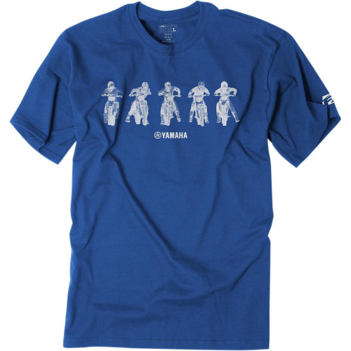 Factory Effex - Factory Effex Yamaha Line-Up Youth T-Shirt - 1983216 - Royal Blue - X-Large