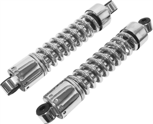 HardDrive - HardDrive 4-Speed Shock Absorber with Short Cover - 13.5in. - Chrome - 30-484