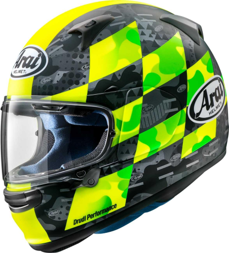 Arai Helmets - Arai Helmets Regent-X Patch Helmet - 0101-15832 - Matte Fluorescent Yellow - 2XL