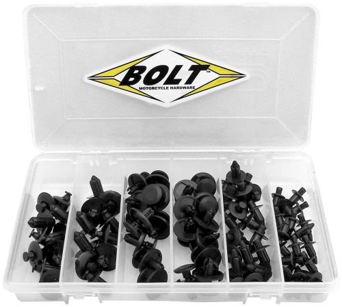 Bolt MC Hardware - Bolt MC Hardware Nylon Rivet Assortment - 2009-RIVETS