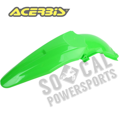 Acerbis - Acerbis Rear Fender - Green - 2040730006