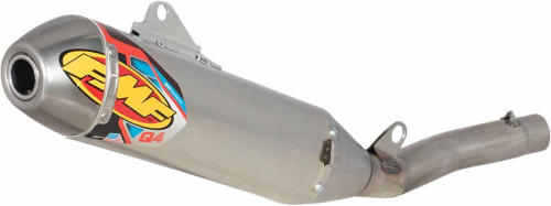 FMF Racing - FMF Racing The Q Series Slip-On Muffler - Hex Spark Arrestor - 044463