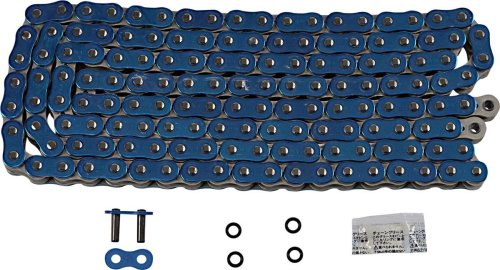 EK Chain - EK Chain 525 ZVX3 Series ZX-Ring Chain - 150 Links - Blue - 525ZVX3-150AB