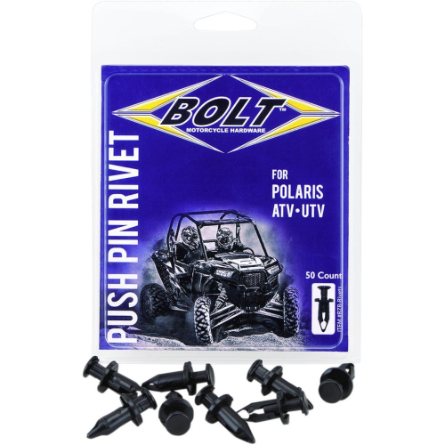 Bolt MC Hardware - Bolt MC Hardware UTV Pry Rivet Set - 50pk. - RZR-RIVETS